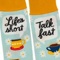Gilmore Girls Life's Short, Talk Fast Crew Socks for only USD 14.99 | Hallmark