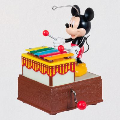 Disney Mickey Mouse Mickey the Musician Musical Ornament With Motion
