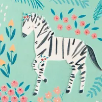 Zebra and Flowers Blank Note Cards, Pack of 10 for only USD 9.99 | Hallmark