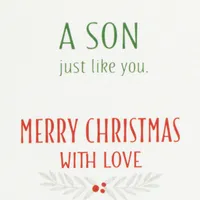 You Make Our Family Proud Christmas Card for Son for only USD 5.99 | Hallmark