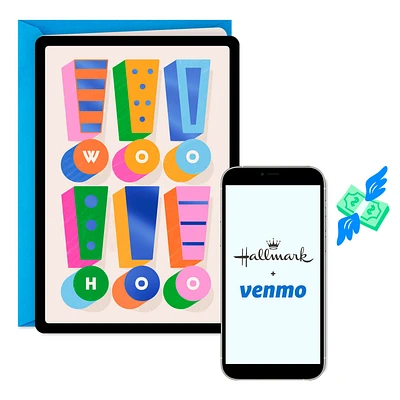 Woo Hoo Venmo Congratulations Card for only USD 4.99 | Hallmark