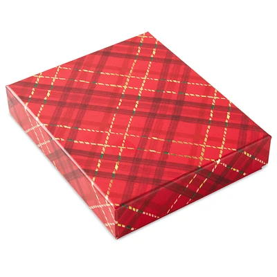 Red Plaid Holiday Gift Card Holder Box for only USD 4.99 | Hallmark