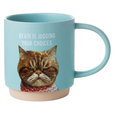 Judgmental Cat Funny Mug, 16 oz. for only USD 16.99 | Hallmark