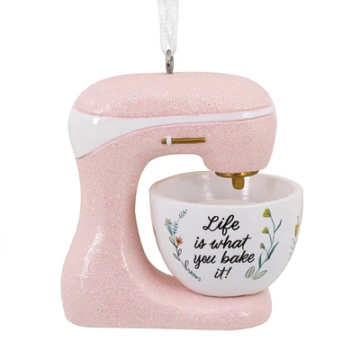 Life Is What You Bake It Pink Stand Mixer Hallmark Ornament for only USD 12.99 | Hallmark