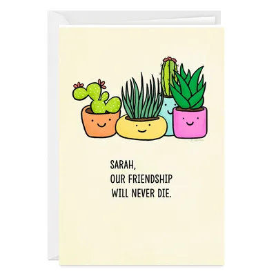 Plants Funny Folded Friendship Photo Card for only USD 4.99 | Hallmark