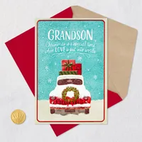 Grandson, Many Special Memories You've Given Me Christmas Card for only USD 4.99 | Hallmark
