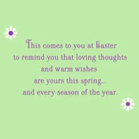 Loving Thoughts and Warm Wishes Easter Card for only USD 2.00 | Hallmark