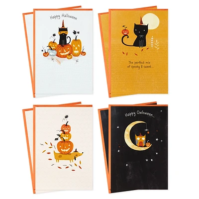 Cute Halloween Icons Assorted Halloween Cards, Pack of 8 for only USD 6.99 | Hallmark