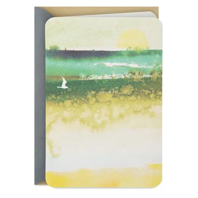 Watercolor Landscape Blank Card for only USD 2.99 | Hallmark