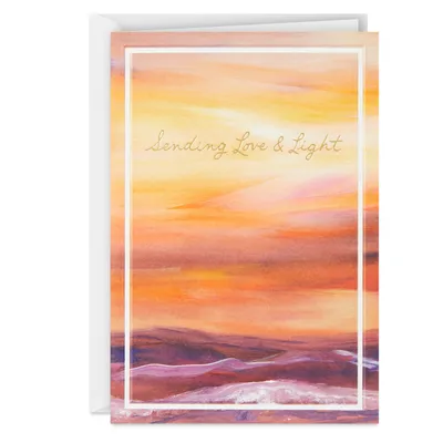 ArtLifting Sending Love and Light Blank Card for only USD 3.99 | Hallmark