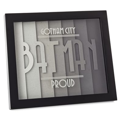 DC Comics™ Batman™ Gotham City™ Proud Layered Framed Art, 10x8.6