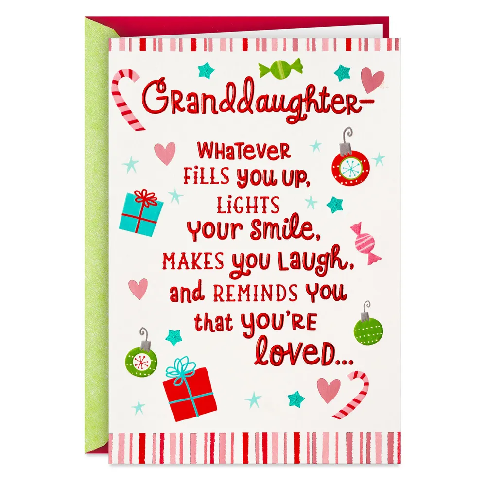 You Are Loved Christmas Card for Granddaughter for only USD 4.59 | Hallmark