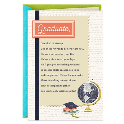 God Has a Plan for You Religious Graduation Card for only USD 3.99 | Hallmark