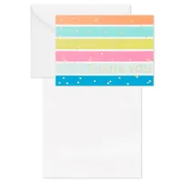 Confetti and Stripes Bulk Blank Thank-You Notes, Pack of 50 for only USD 11.99 | Hallmark