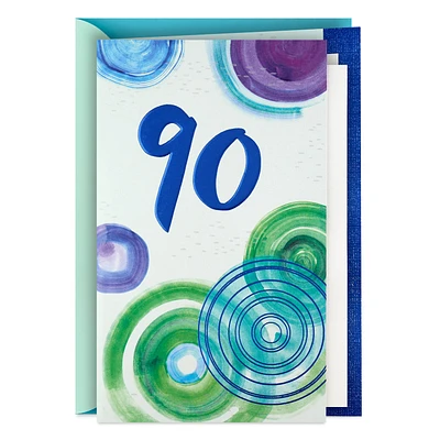 Life, Love and All the Joy 90th Birthday Card for only USD 5.59 | Hallmark