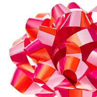 4.6" Pink and Coral Stripe Recyclable Gift Bow for only USD 1.99 | Hallmark