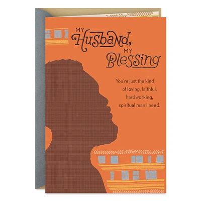 My Husband, My Blessing Birthday Card for only USD 4.59 | Hallmark