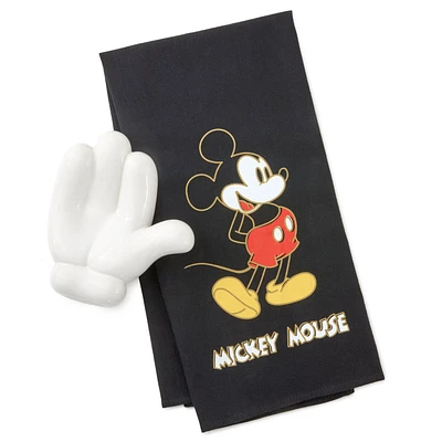 Disney Mickey Mouse Tea Towel With Spoon Rest for only USD 29.99 | Hallmark