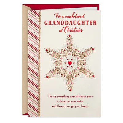 For a Much-Loved Granddaughter Religious Christmas Card for only USD 3.99 | Hallmark
