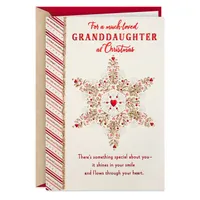 For a Much-Loved Granddaughter Religious Christmas Card for only USD 3.99 | Hallmark