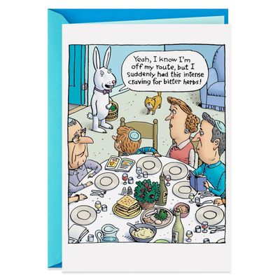 Hungry Easter Bunny Funny Passover Card for only USD 2.99 | Hallmark