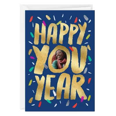 Personalized Happy You Year Photo Card for only USD 4.99 | Hallmark