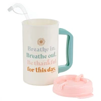 Breathe and Be Thankful Water Jug, 36 oz. for only USD 19.99 | Hallmark