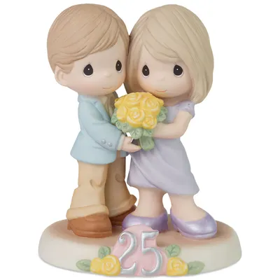 Precious Moments Twenty-Five Happy Years Together Figurine, 5.1" for only USD 75.00 | Hallmark