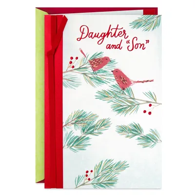 Being Part of Your Lives Christmas Card for Daughter and Her Husband for only USD 5.99 | Hallmark