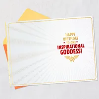 Wonder Woman™ Inspirational Goddess Birthday Card for Her for only USD 3.59 | Hallmark