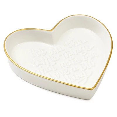 All the Little Things Heart-Shaped Trinket Dish for only USD 19.99 | Hallmark