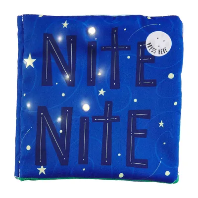 Mud Pie Nite Nite Light-Up Cloth Book for only USD 37.99 | Hallmark