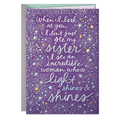 An Incredible Woman Birthday Card for Sister for only USD 6.59 | Hallmark
