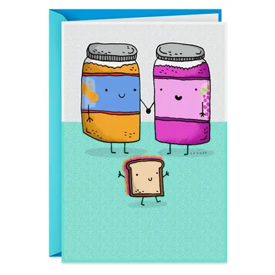 Peanut Butter and Jelly Romantic Father's Day Card for only USD 3.69 | Hallmark