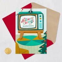 Hallmark Channel Happiness Guaranteed Christmas Card With TV Ornament for only USD 5.59 | Hallmark