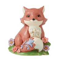 Jim Shore Mini Fox Figurine, 3.75" for only USD 24.99 | Hallmark
