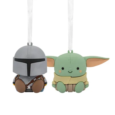 Better Together Star Wars: The Mandalorian™ and Grogu™ Magnetic Hallmark Ornaments, Set of 2 for only USD 12.99 | Hallmark