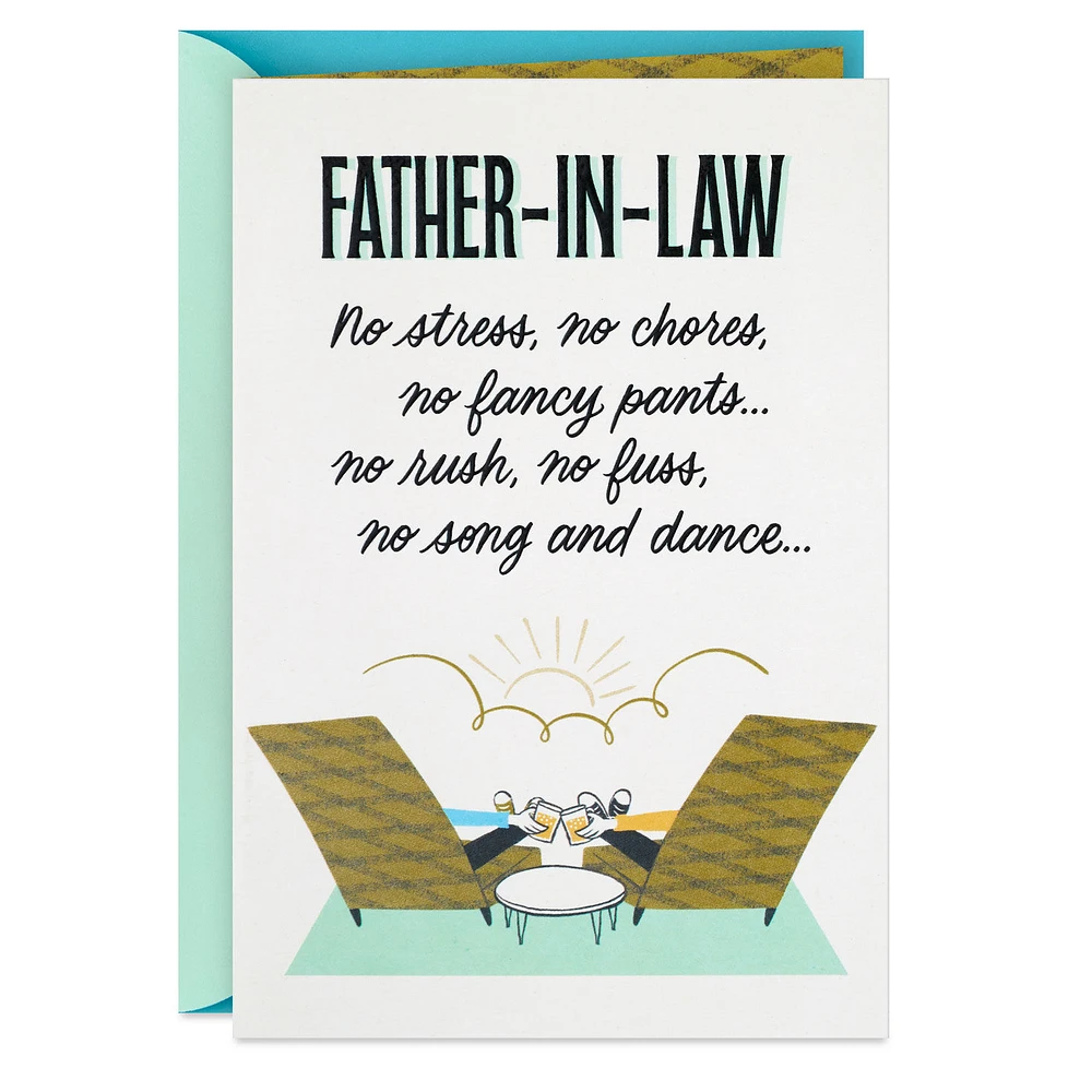 A Day All for You Father's Day Card for Father-in-Law for only USD 2.99 | Hallmark
