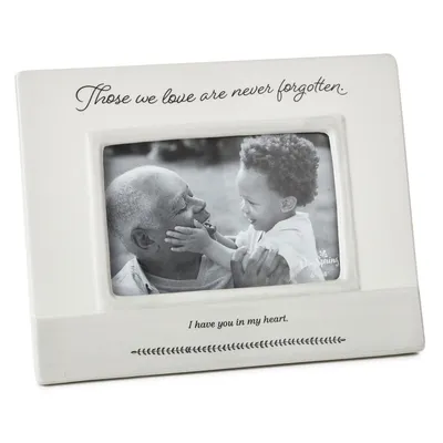 Never Forgotten Memorial Picture Frame, 4x6 for only USD 16.99 | Hallmark