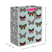 13" Butterflies on Mint Large Gift Bag for only USD 4.49 | Hallmark