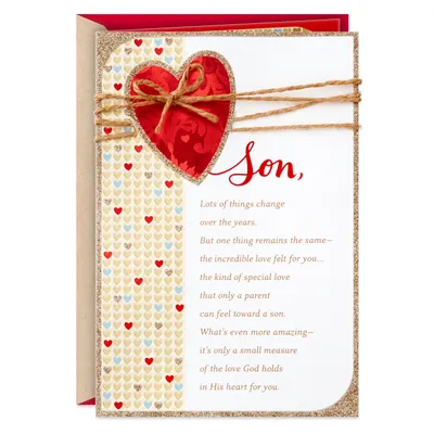 So Much Love Religious Valentine's Day Card for Son for only USD 6.99 | Hallmark