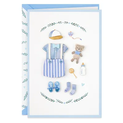 Sweet Celebration New Baby Boy Card for only USD 7.99 | Hallmark