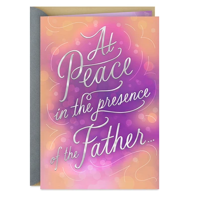 At Peace in the Presence of the Father Sympathy Card for only USD 2.99 | Hallmark
