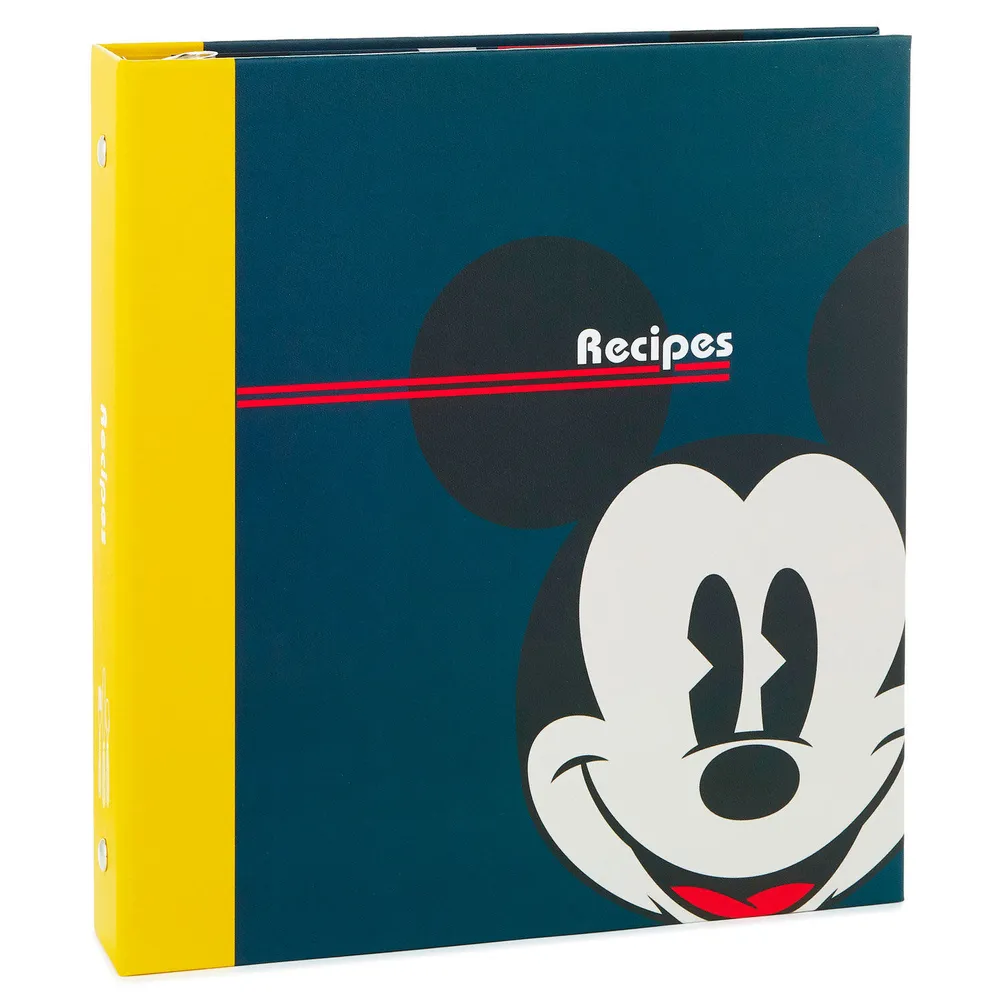 Disney Mickey Mouse Retro Pattern Recipe Organizer Book for only USD 24.99 | Hallmark