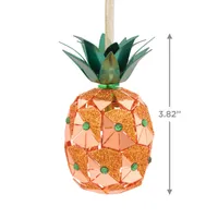 Signature Pineapple Premium Metal Hallmark Ornament for only USD 19.99 | Hallmark