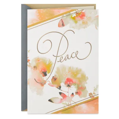Peace and Comfort to Heal Your Heart Sympathy Card for only USD 5.59 | Hallmark