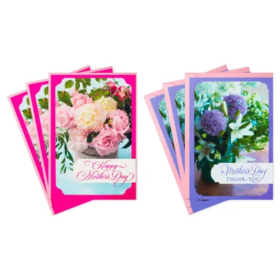 Flower Photos Assorted Mother's Day Cards, Pack of 6 for only USD 6.99 | Hallmark