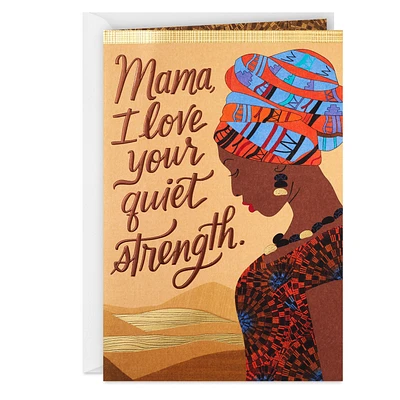 Quiet Strength, Fierce Love Mother's Day Card for Mama for only USD 6.59 | Hallmark