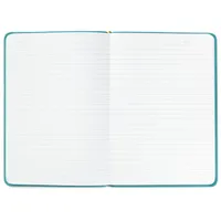 Turquoise Faux Leather Notebook With Pen for only USD 16.99 | Hallmark