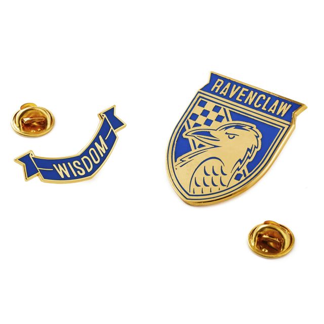 Ravenclaw™ Quidditch™ Crest Metal Pin